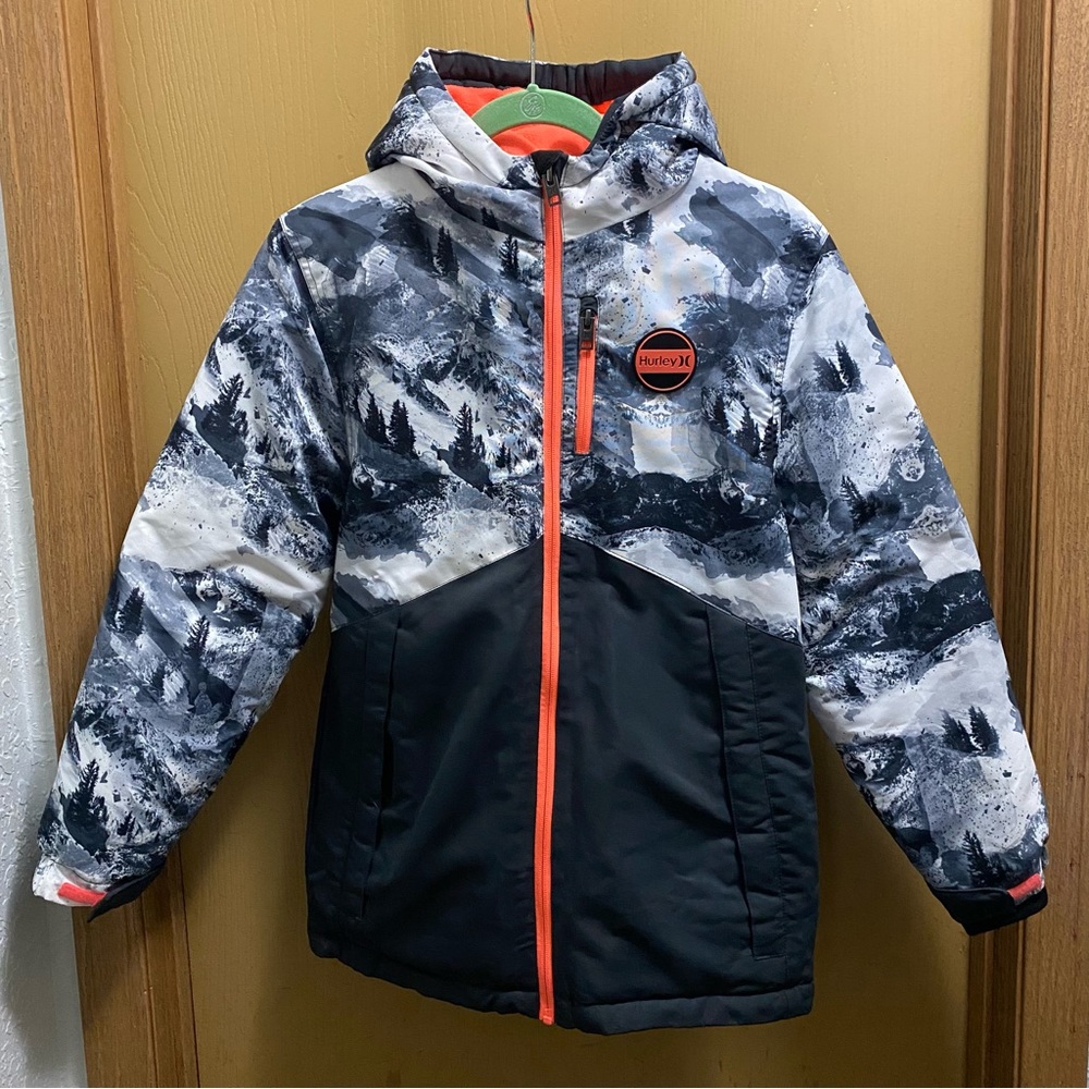 Boys/Youth Hurley Winter Snowboard Ski Jacket Coat - Size 14/16